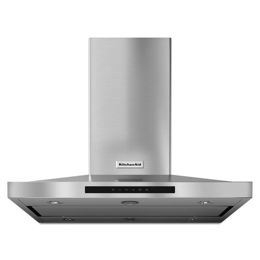 KITCHENAID KVIB606DSS Stainless Steel Kitchenaid 36'' Island-mount, 3-speed Canopy Hood
