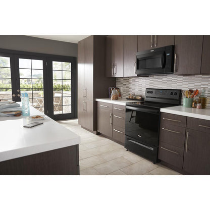 WHIRLPOOL WMH31017HB Whirlpool 1.7 Cu. Ft. Microwave Hood Combination With ELECTRONIC...