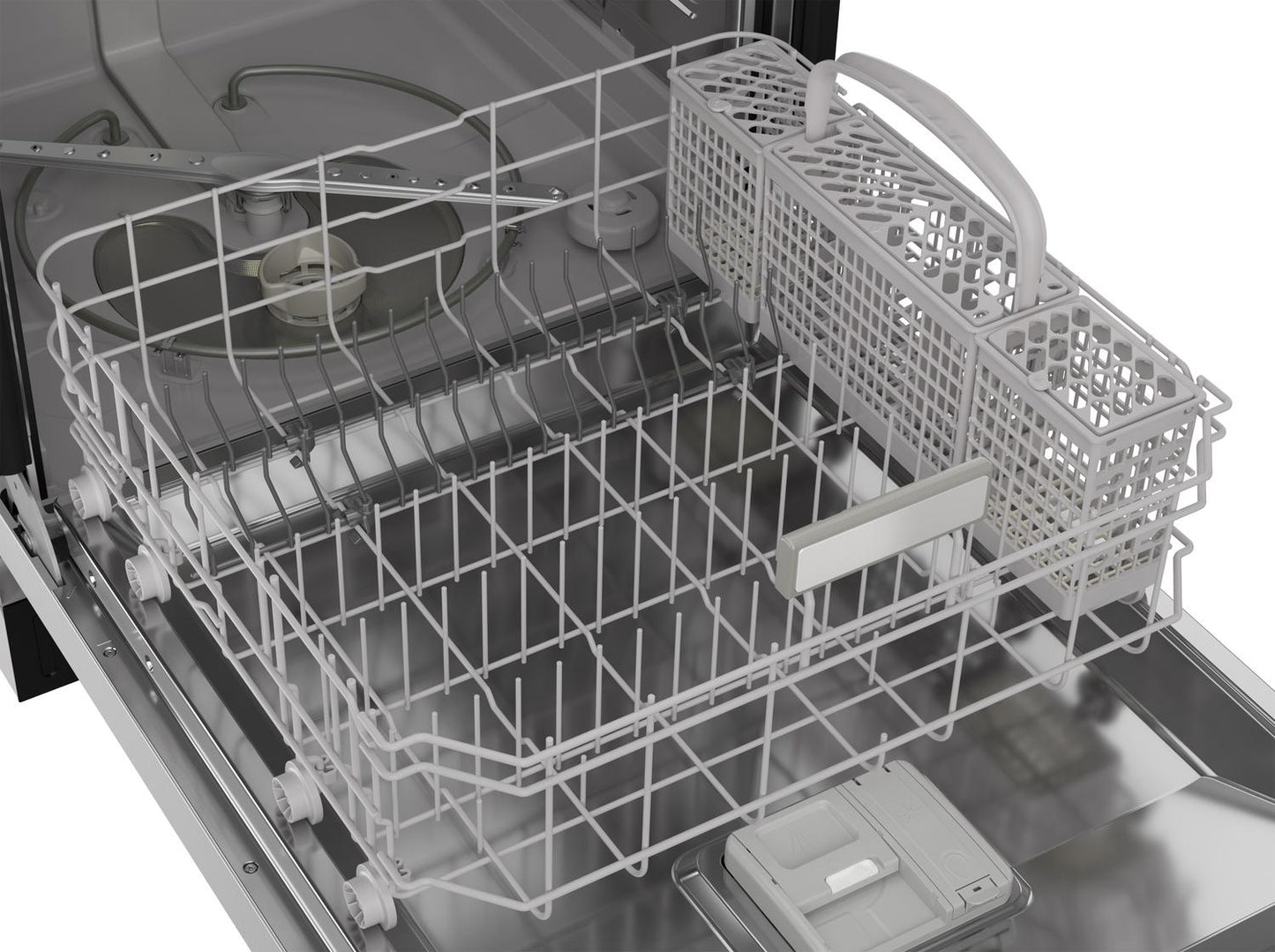 SHARP SDW6506JS Sharp 24 In. Slide-in Stainless Steel Hybrid Dishwasher