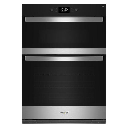 WHIRLPOOL WOEC7030PZ Whirlpool 5.0 Cu. Ft. Wall Oven Microwave Combo With Air Fry