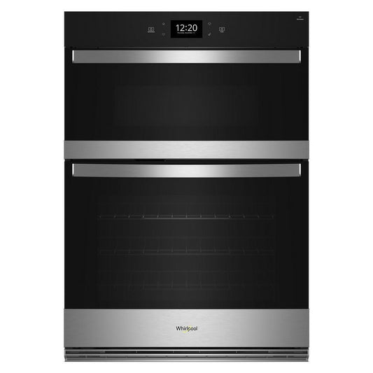 WHIRLPOOL WOEC7030PZ Whirlpool 5.0 Cu. Ft. Wall Oven Microwave Combo With Air Fry
