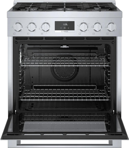 BOSCH HGS8055UC 800 Series Gas Freestanding Range 30'' Stainless Steel Hgs8055uc