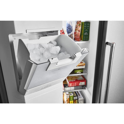 KITCHENAID KRSC700HBS 19.9 Cu Ft. Counter-depth Side-by-side Refrigerator With Exterior I...