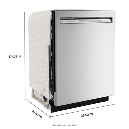 KITCHENAID KDFM404KPS 44 Dba Dishwasher In Printshield Finish With Freeflex THIRD...