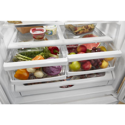 WHIRLPOOL WRFF5333PB Whirlpool 33-inch Wide French Door Refrigerator - 22 Cu. Ft.