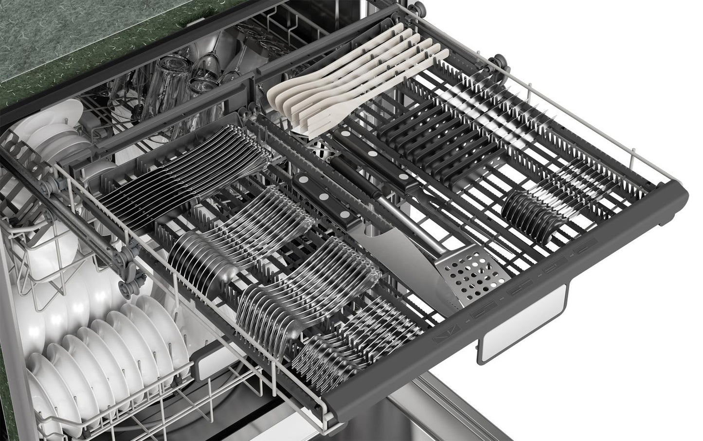 SHARP SDW6736MS Sharp 24 In. Stainless Steel 47db Dishwasher