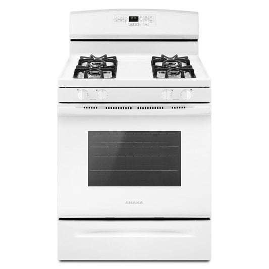 AMANA AGR6603SFW 30-inch Amana Gas Range With Self-clean Option - White