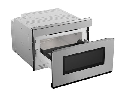 SHARP SMD2479JS 24 In. 1.2 Cu. Ft. 950w Sharp Stainless Steel Smart Easy Wave Open ...