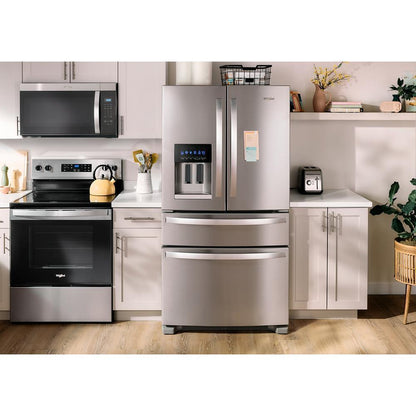 WHIRLPOOL WRMF3636RZ Whirlpool 36-inch Wide French Door Bottom Mount Refrigerator