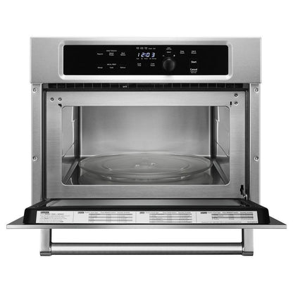 KITCHENAID KMBS104ESS Stainless Steel Kitchenaid 24"" Built In Microwave Oven With 1000...