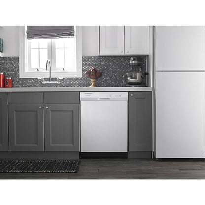 AMANA ART318FFDW 30-inch Wide Top-freezer Refrigerator With Glass Shelves - 18 Cu. F...