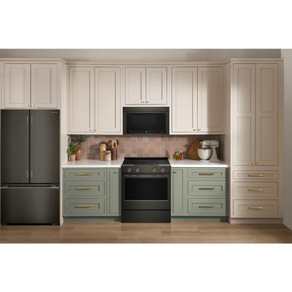KITCHENAID KSES530SBE KitchenAid 30-inch 5-element Electric Slide-in Convection Range