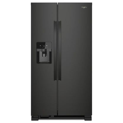 WHIRLPOOL WRS555SIHB Whirlpool 36-inch Wide Side-by-side Refrigerator - 25 Cu. Ft. - ...