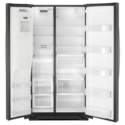 WHIRLPOOL WRS588FIHV Whirlpool 36-inch Wide Side-by-side Refrigerator - 28 Cu. Ft. - ...