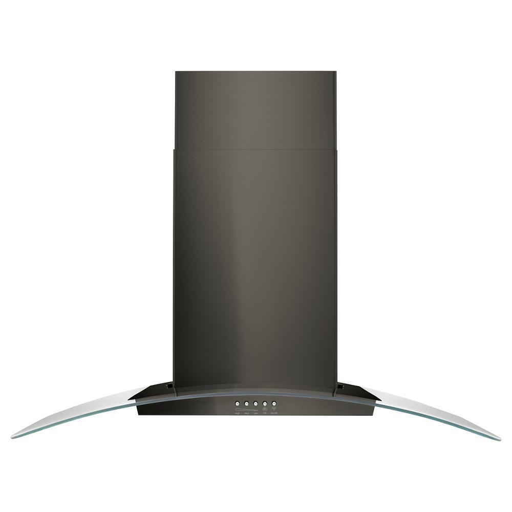 WHIRLPOOL WVW51UC6HV Whirlpool 36"" Concave Glass Wall Mount Range Hood