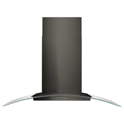 WHIRLPOOL WVW51UC6HV Whirlpool 36"" Concave Glass Wall Mount Range Hood