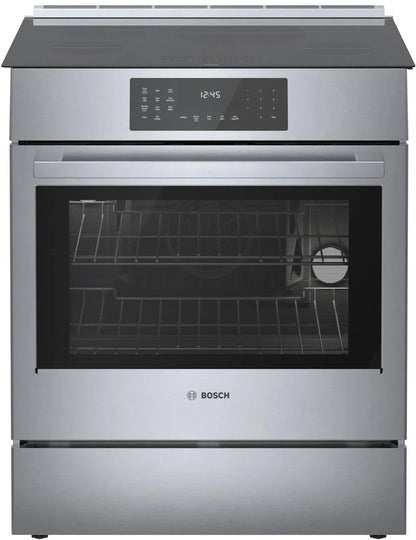 BOSCH HII8057U 800 Series Induction Slide-in Range 30'' Stainless Steel Hii8057u