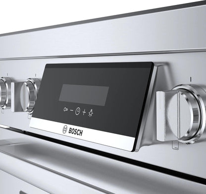 BOSCH HIS8055U 800 Series Induction Freestanding Range 30'' Stainless Steel His8055u