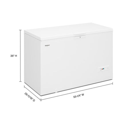 WHIRLPOOL WZC5216LW Whirlpool 16 Cu. Ft. Chest Freezer With Shelves