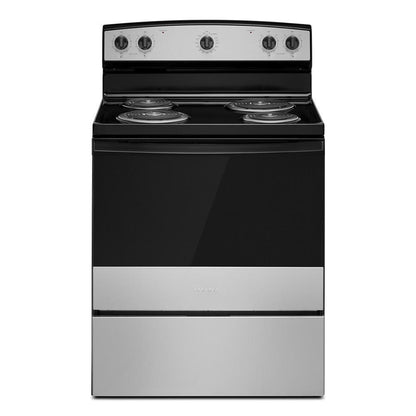AMANA ACR4203MNS Amana 30-inch Electric Range With Easy-clean Glass Door