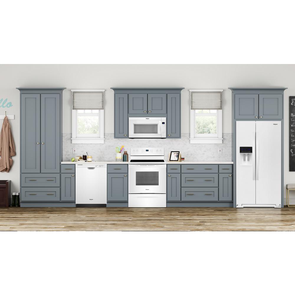 WHIRLPOOL WRS571CIHW Whirlpool 36-inch Wide Counter Depth Side-by-side Refrigerator -...