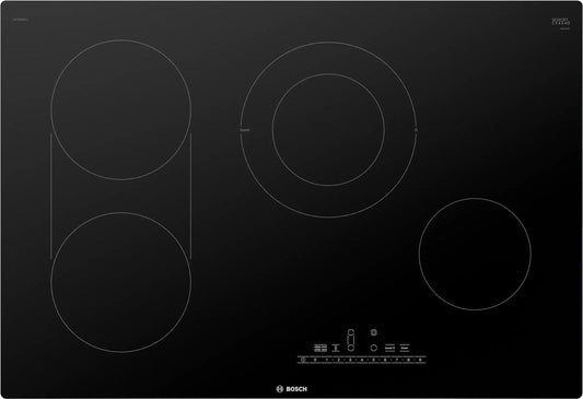 BOSCH NET8069UC 800 Series Electric Cooktop 30'' Black, Surface Mount Without FRAME...