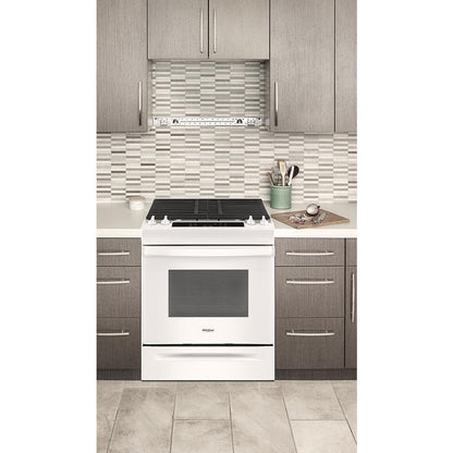 WHIRLPOOL WEG515S0LW 5.0 Cu. Ft. Whirlpool Gas Range With Frozen Bake Technology