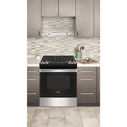 WHIRLPOOL WEG515S0LS 5.0 Cu. Ft. Whirlpool Gas Range With Frozen Bake Technology