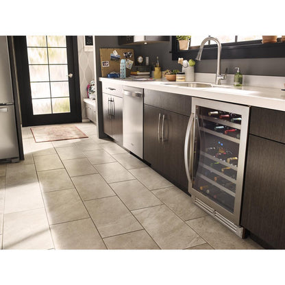 WHIRLPOOL WUW55X24HS Whirlpool 24-inch Wide Undercounter Wine Center With 46-bottle W...