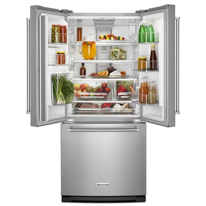 KITCHENAID KRFF300ESS Stainless Steel Kitchenaid 20 Cu. Ft. 30-inch Width Standard DEP...
