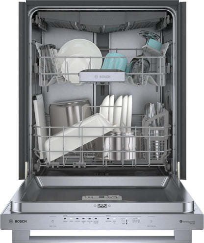 BOSCH SHX65CM5N Bosch 500 Series Dishwasher 24"" Stainless Steel