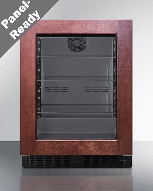 SUMMIT ASDG2411PNR 24"" Wide Built-in Beverage Center, Ada Compliant (panel Not Included)