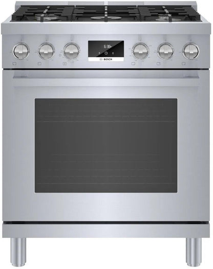 BOSCH HGS8055UC 800 Series Gas Freestanding Range 30'' Stainless Steel Hgs8055uc