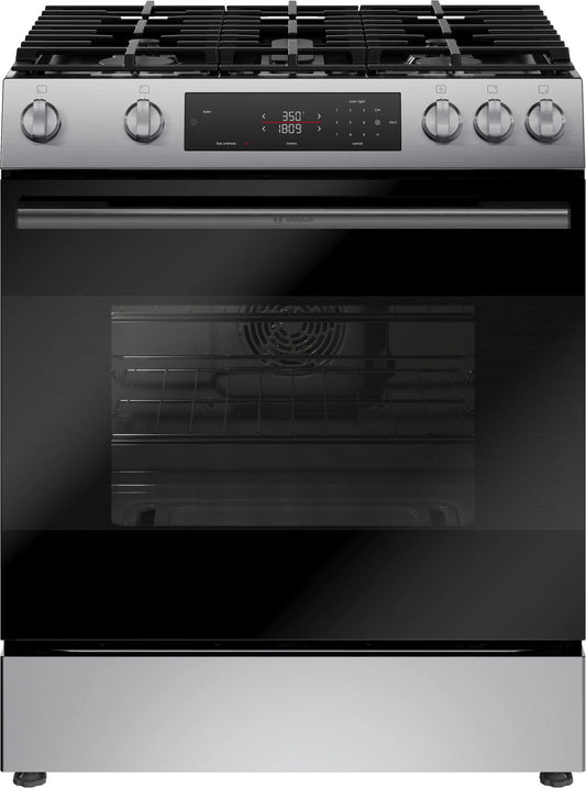BOSCH HGF1050MUC Bosch 100 Series Freestanding Gas Range Stainless Steel