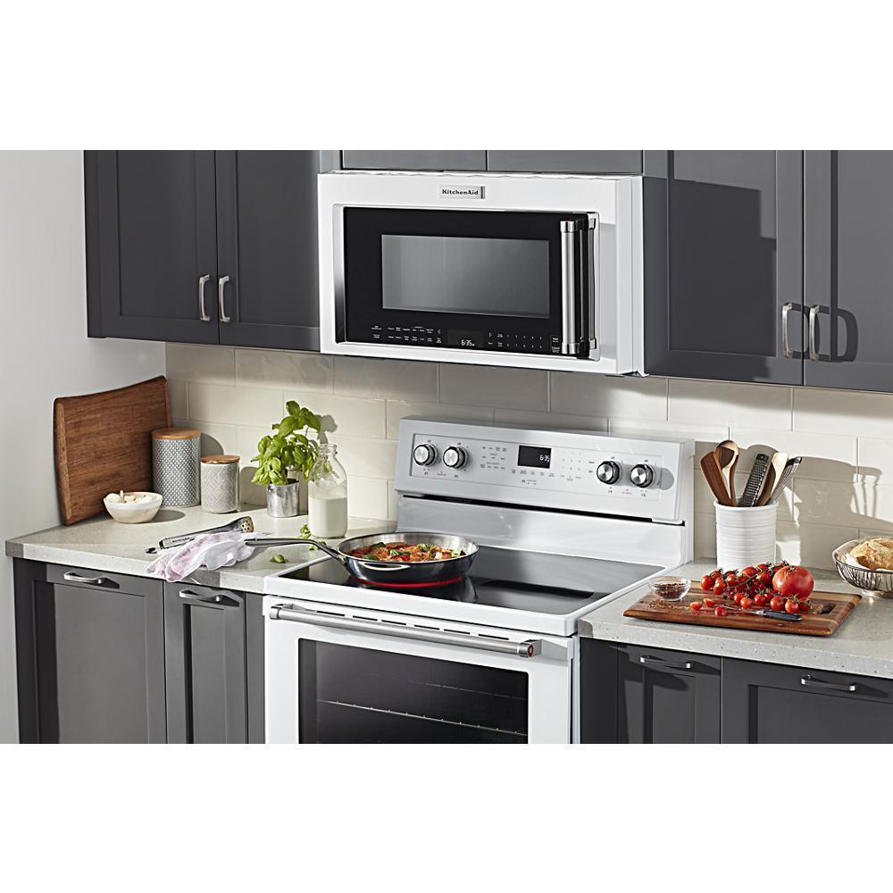 KITCHENAID KFEG500EWH White Kitchenaid 30-inch 5-element Electric Convection Range