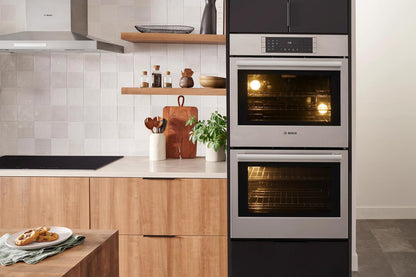 BOSCH HBL8651UC Bosch 30"" Double Wall Oven 800 Series - Stainless Steel