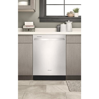 WHIRLPOOL WDT540HAMZ 55 Dba Fingerprint Resistant Quiet Dishwasher With Boost Cycle
