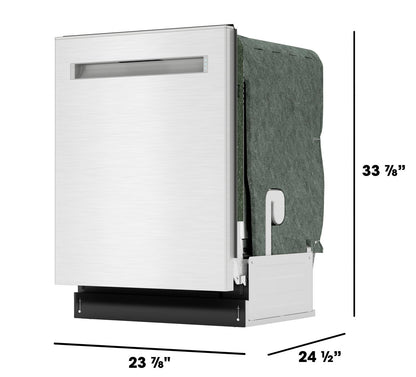SHARP SDW6726MS Sharp 24 In. Stainless Steel 47db Dishwasher