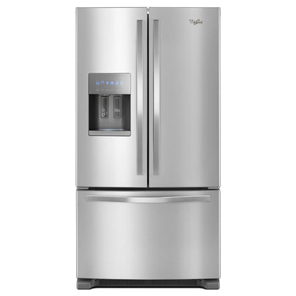 WHIRLPOOL WRF555SDFZ 36-inch Wide French Door Refrigerator In Fingerprint-resistant STAI...