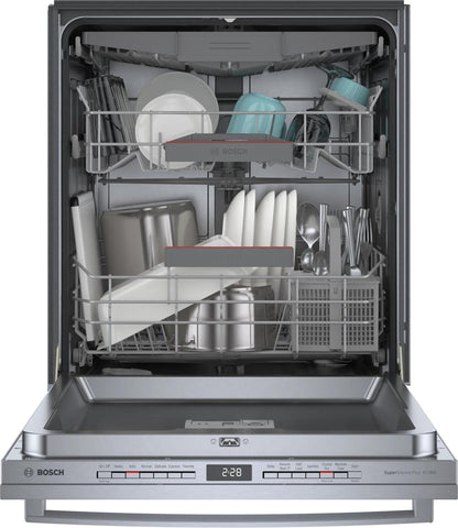 BOSCH SGE78C55UC Bosch 800 Series Dishwasher 24"" Stainless Steel