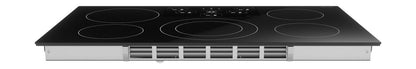 SHARP SDH3652DB 36"" Width Induction Cooktop, European Black Mirror Finish Made WITH...