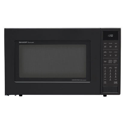 SHARP SMC1585BB Sharp Carousel Countertop Convection + Microwave Oven 1.5 Cu. Ft. 9...