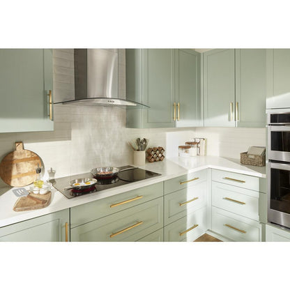 WHIRLPOOL WVI51UC0LS Whirlpool 30"" Curved Glass Island Mount Range Hood