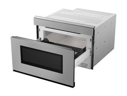 SHARP SMD2479JS 24 In. 1.2 Cu. Ft. 950w Sharp Stainless Steel Smart Easy Wave Open ...