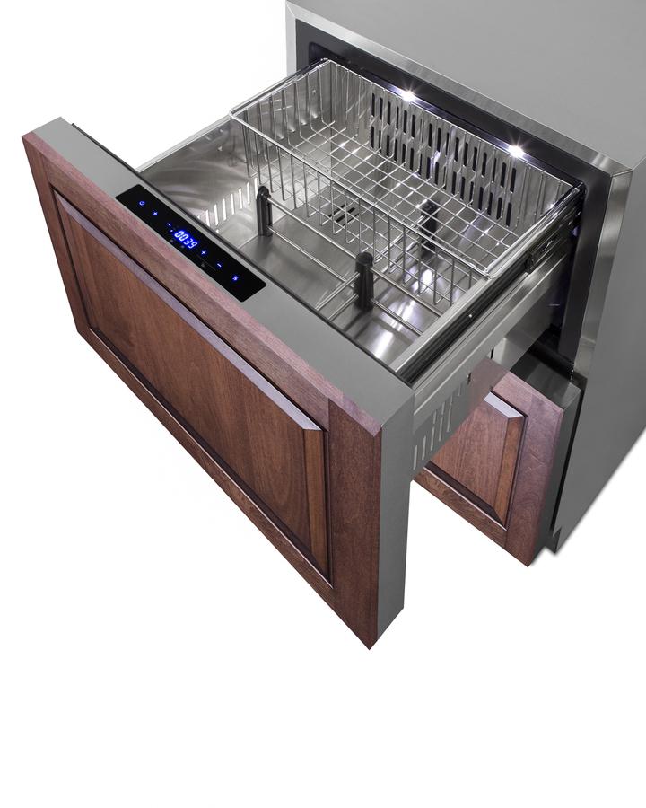 SUMMIT SPRF34D Summit 24"" Wide 2-drawer Refrigerator-freezer