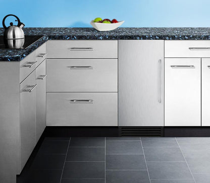 SUMMIT BIM44G 15"" Wide Built-in Undercounter Nsf-listed Icemaker With Automatic D...