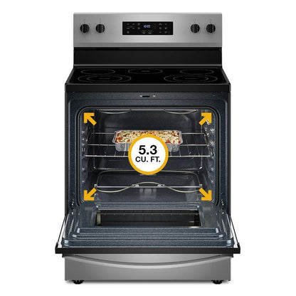 WHIRLPOOL WFES3530RB Whirlpool 30-inch Electric Range With Steam Clean