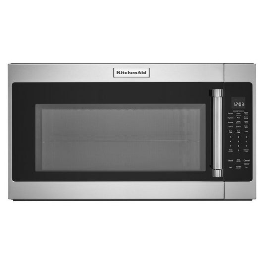 KITCHENAID KMHS120ESS Stainless Steel Kitchenaid 1000-watt Microwave With 7 Sensor FUN...