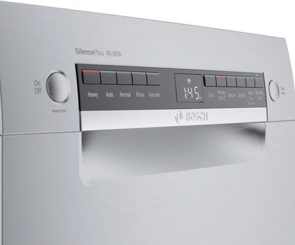 BOSCH SPE53C55UC Bosch 300 Series Dishwasher 17 3/4"" Stainless Steel Spe53c55uc