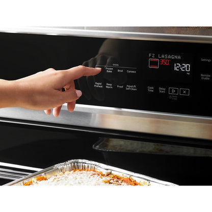 WHIRLPOOL WFG975H0HZ Whirlpool 30-inch,5.8 Cu Ft, Gas Freestanding Range With 5 Burners ...